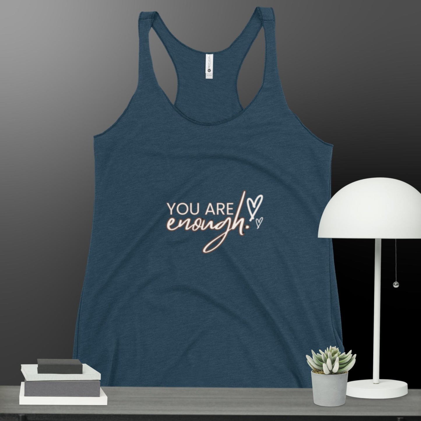 You are enough! Women's Racerback Tank