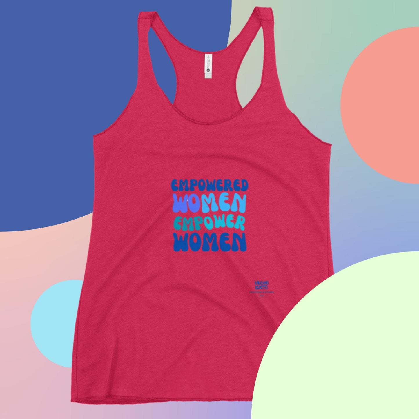 Empowered Women Racerback Tank: Lift As We Climb