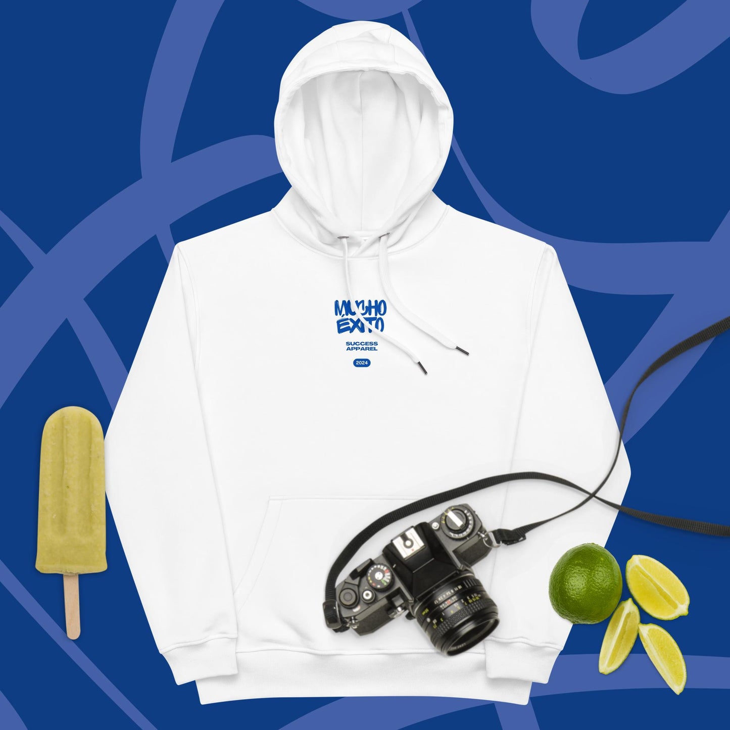 Mucho  Éxito (BLU)  Premium Eco Hoodie