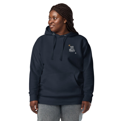 Millonarios Premium Unisex Hoodie (Embroidery)