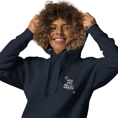 Millonarios Premium Unisex Hoodie (Embroidery)