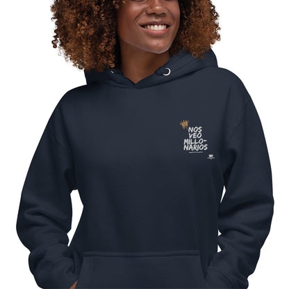 Millonarios Premium Unisex Hoodie (Embroidery)