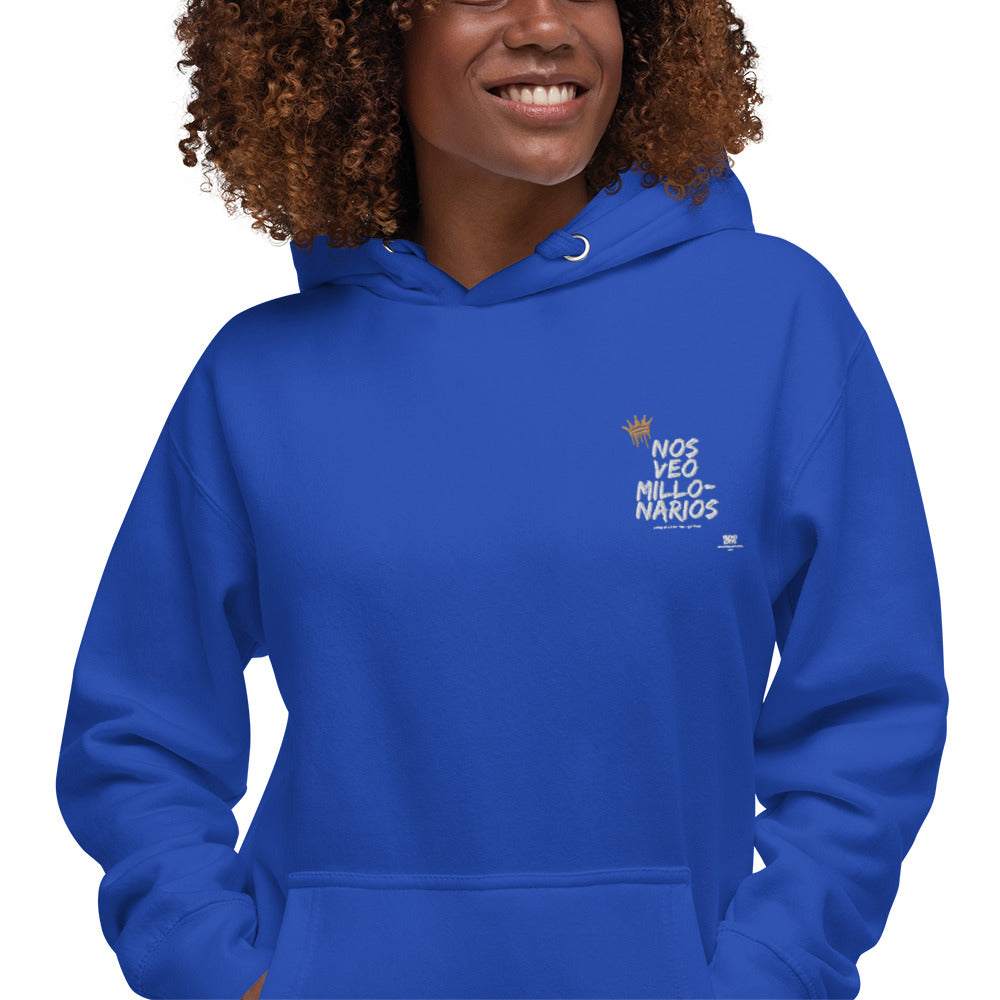 Millonarios Premium Unisex Hoodie (Embroidery)
