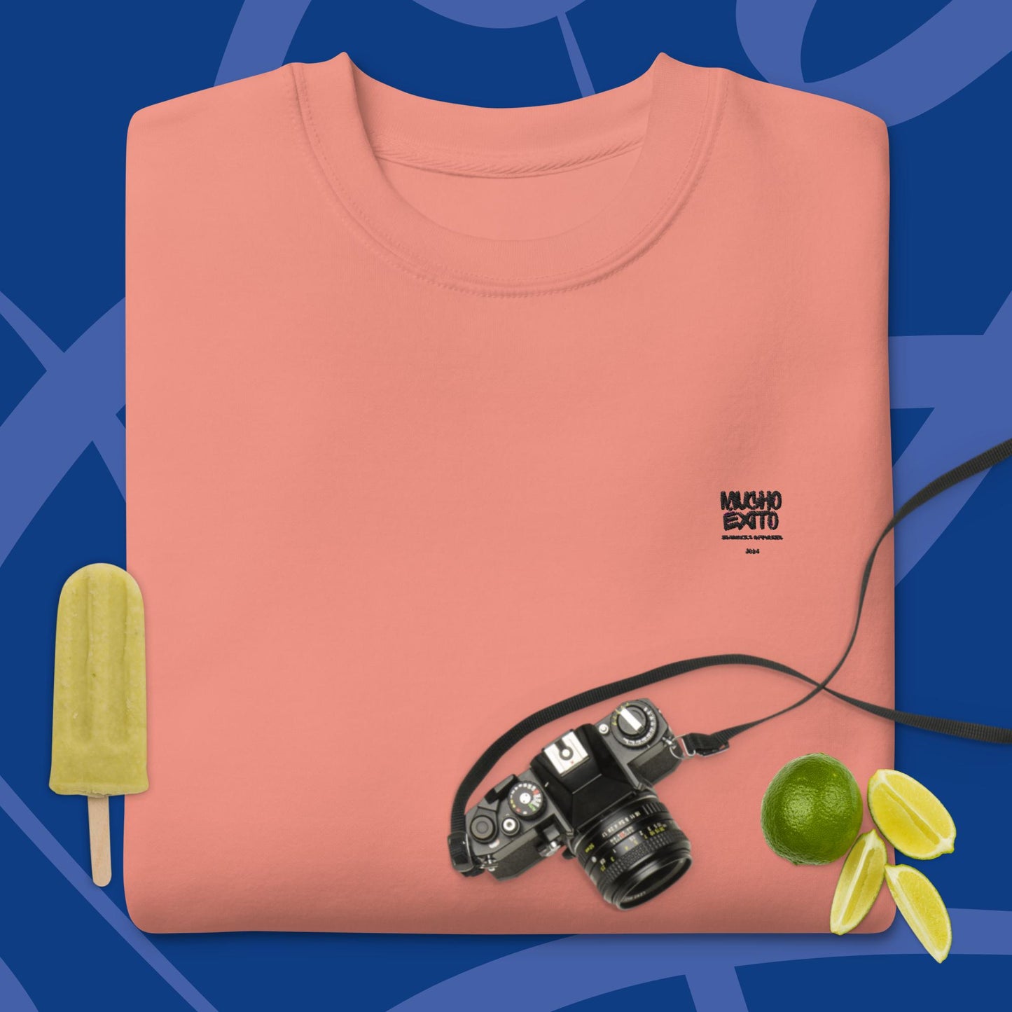 MÉxito BLK embroidery unisex Premium Sweatshirt