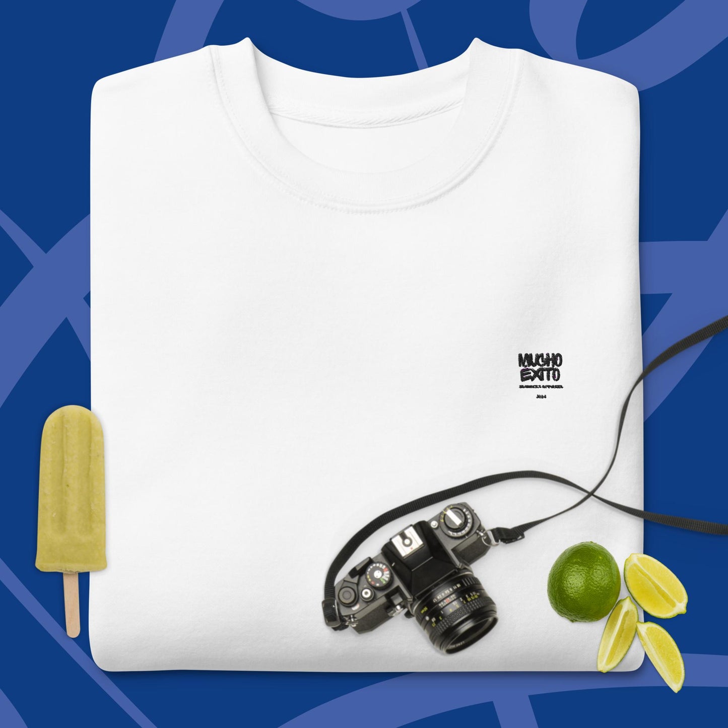 MÉxito BLK embroidery unisex Premium Sweatshirt