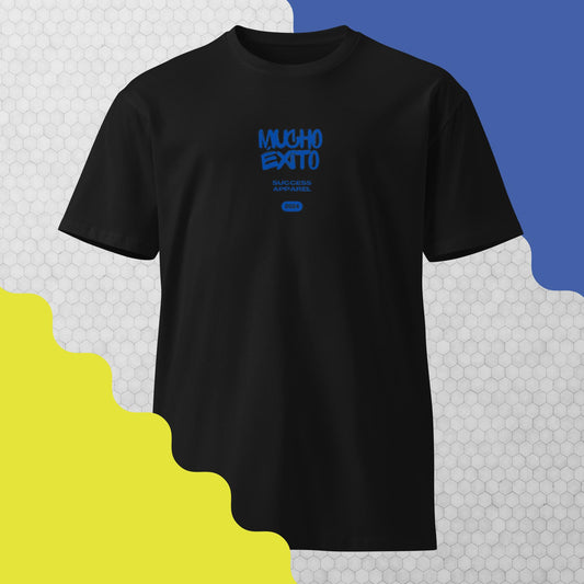 Mucho Éxito Blu unisex premium t-shirt