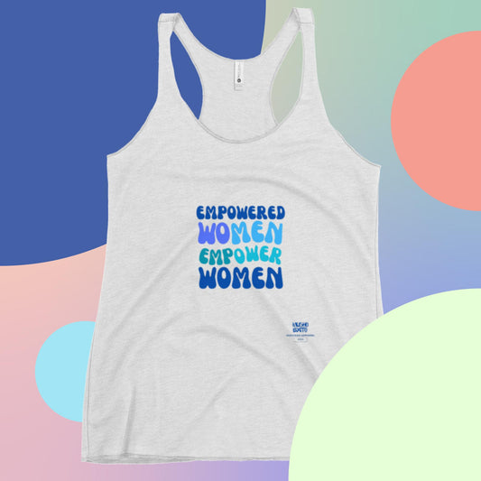Empowered Women Racerback Tank: Lift As We Climb
