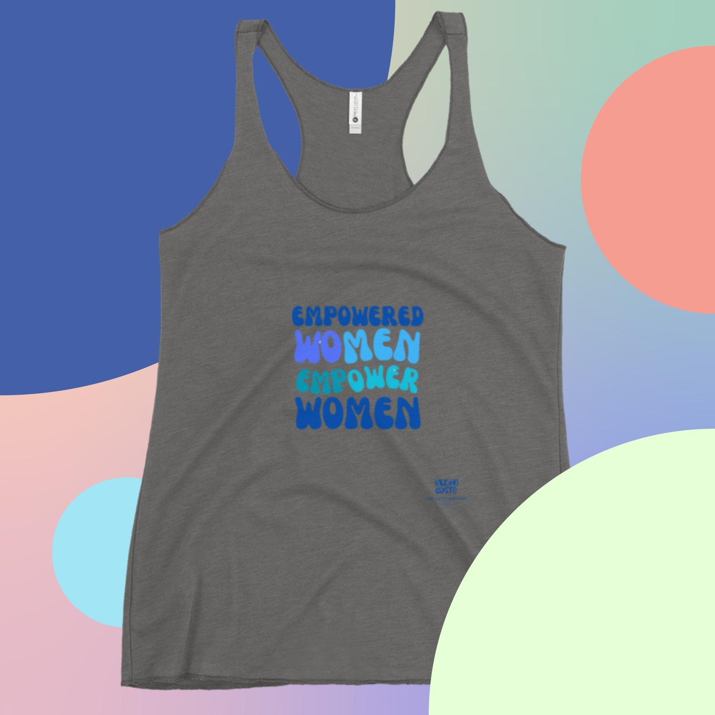 Empowered Women Racerback Tank: Lift As We Climb