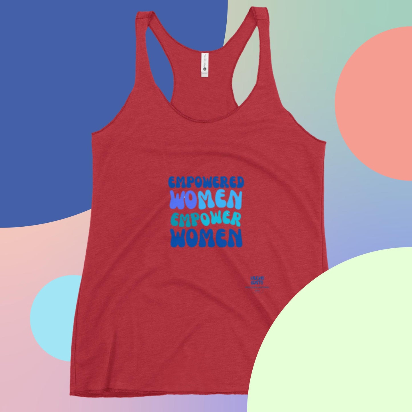 Empowered Women Racerback Tank: Lift As We Climb